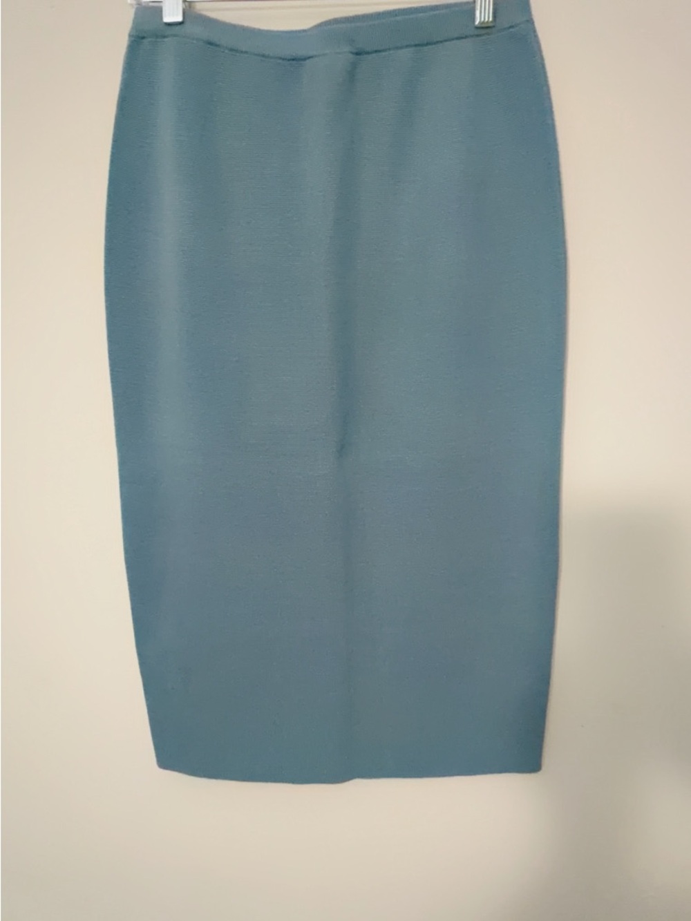 Eileen Fisher Teal-Blue Pencil Skirt